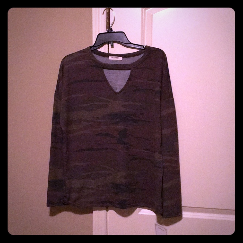 NEW Promesa Camo Long-Sleeve Tee